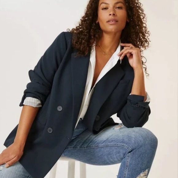 Women's Navy Blazer - Picture 1 of 8